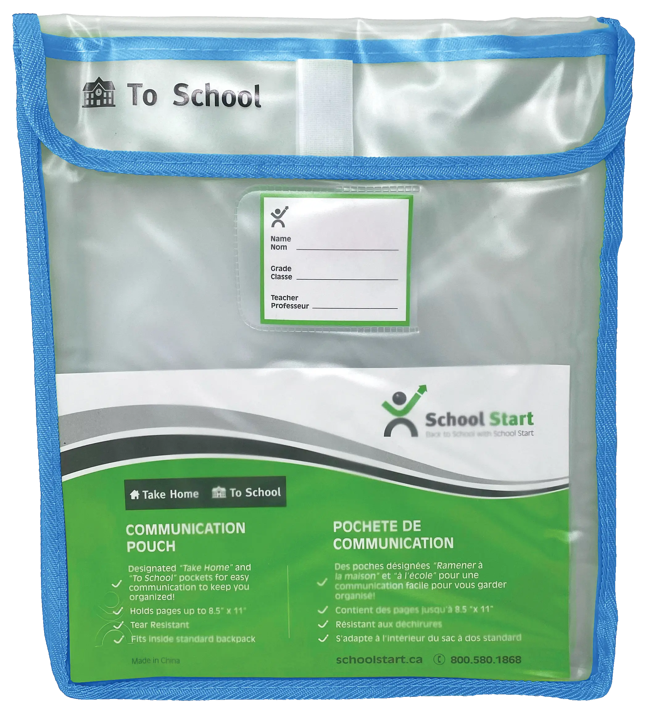 Communication Pouch - Blue